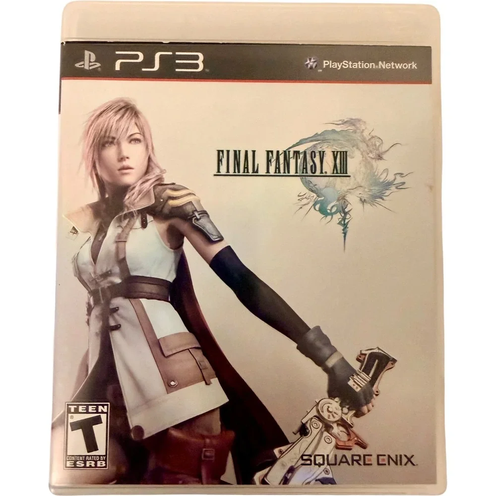 Square Enix Final Fantasy XIII PS3 Role Playing Game Complete CIB Excellent